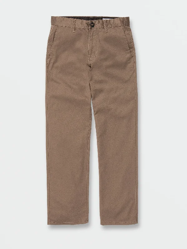 Men's quick-dry casual pants-Big Boys Frickin Regular Stretch Chino Pants - Mushroom