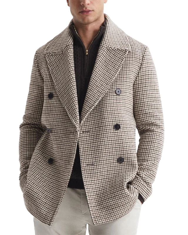 Men's lightweight bomber coat-Reiss Albert Overcoat