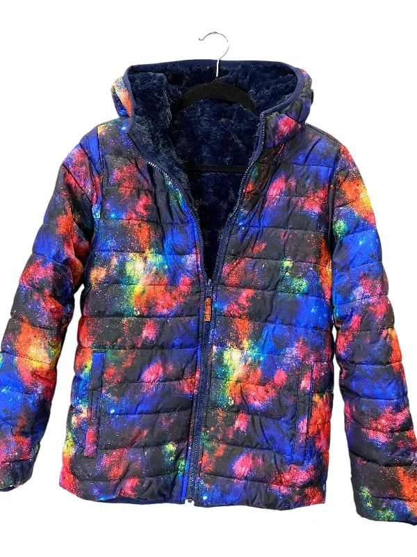 Men's breathable utility coat-Jacket Puffer & Quilted By Clothes Mentor In Multi-colored, Size: M