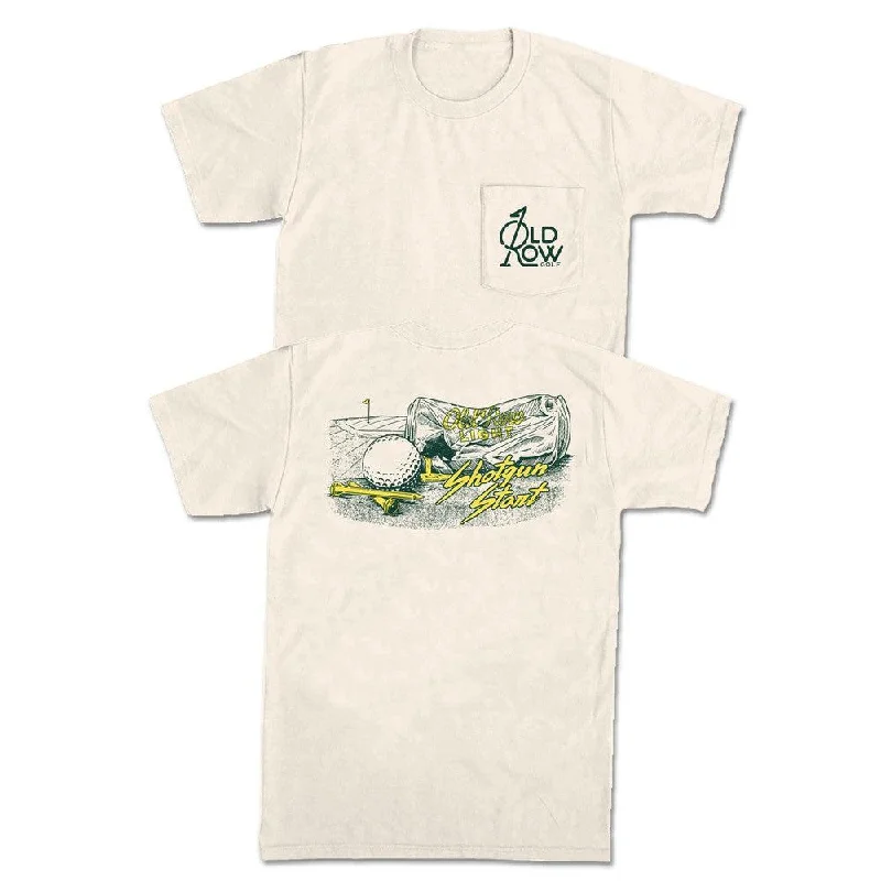 Old Row Golf Shotgun Start Pocket Tee