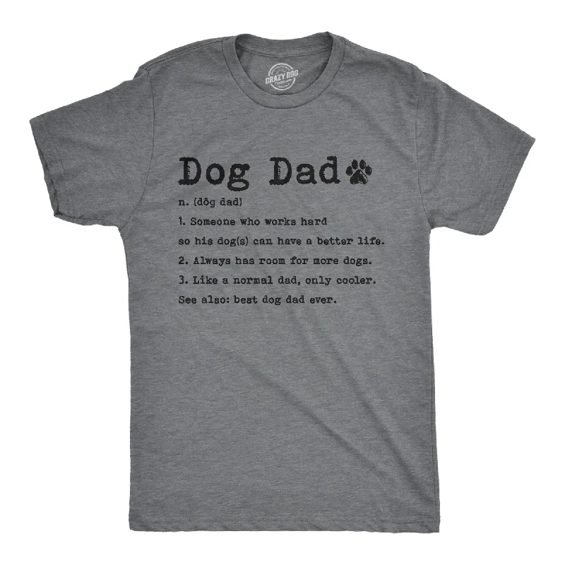 Dog Dad Definition Men's T Shirt