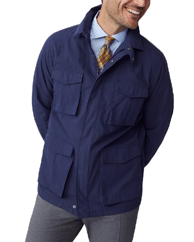 Men's organic bomber jacket-J.McLaughlin Madaket Jacket