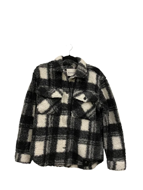 Men's eco-conscious field jacket-Jacket Other By Wallflower In Plaid Pattern, Size: S