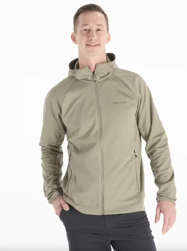 Men's soft hoodie-Men's Leconte Full-Zip Hoodie - Vetiver