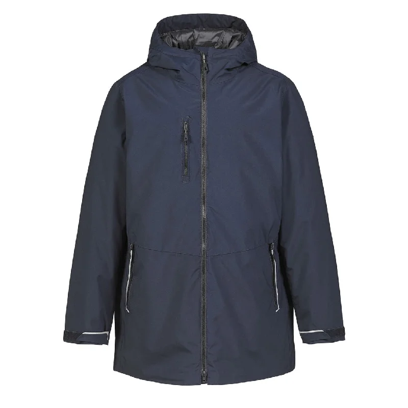 Men's fashion-forward trench coat-Musto Corsica Primaloft Rain Jacket Navy