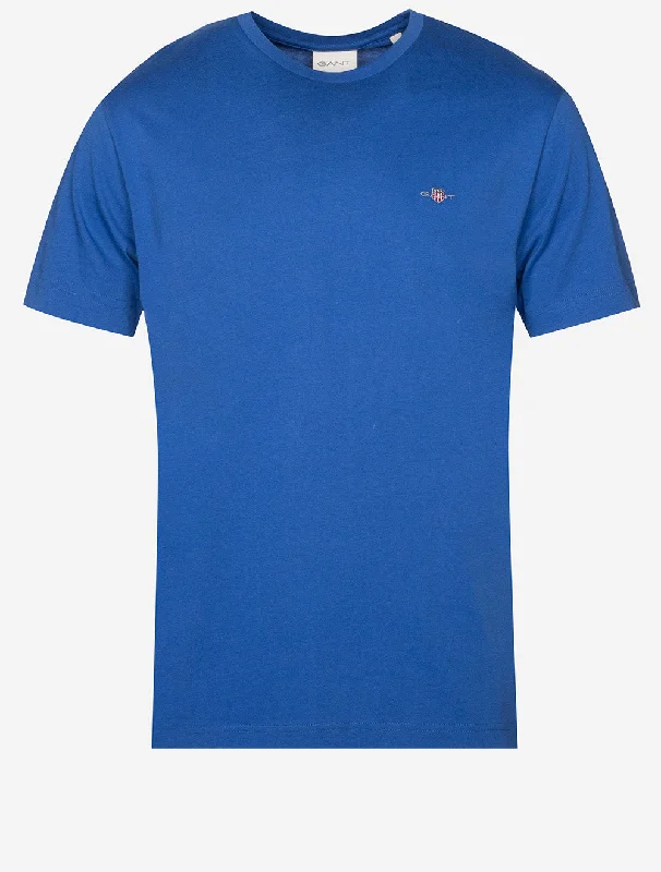 Regular Shield Short Sleeve T-Shirt Rich Blue