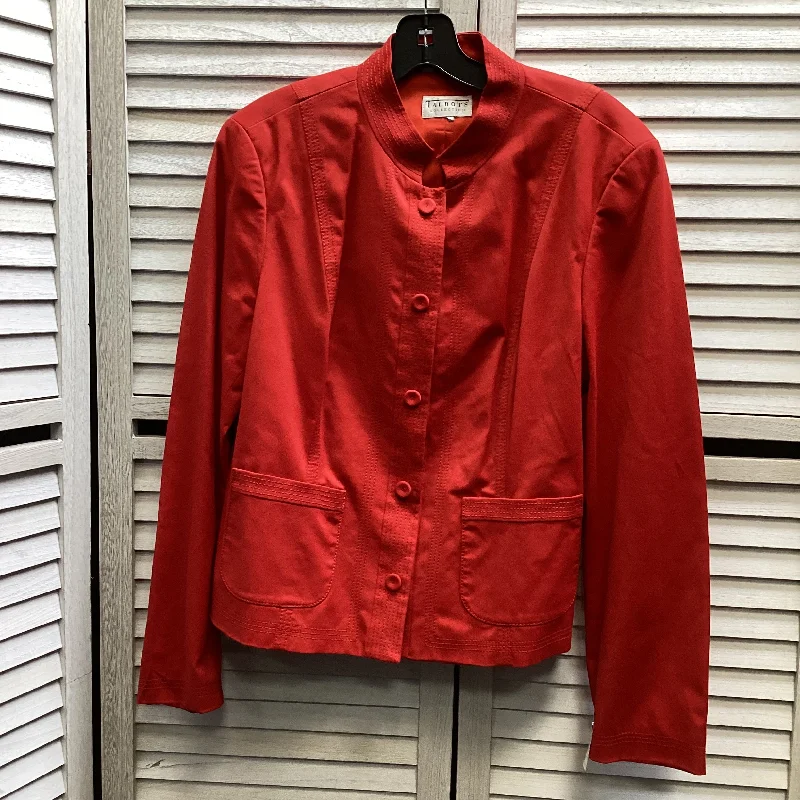 Men's organic windbreaker-Jacket Other By Talbots In Red, Size: Xl