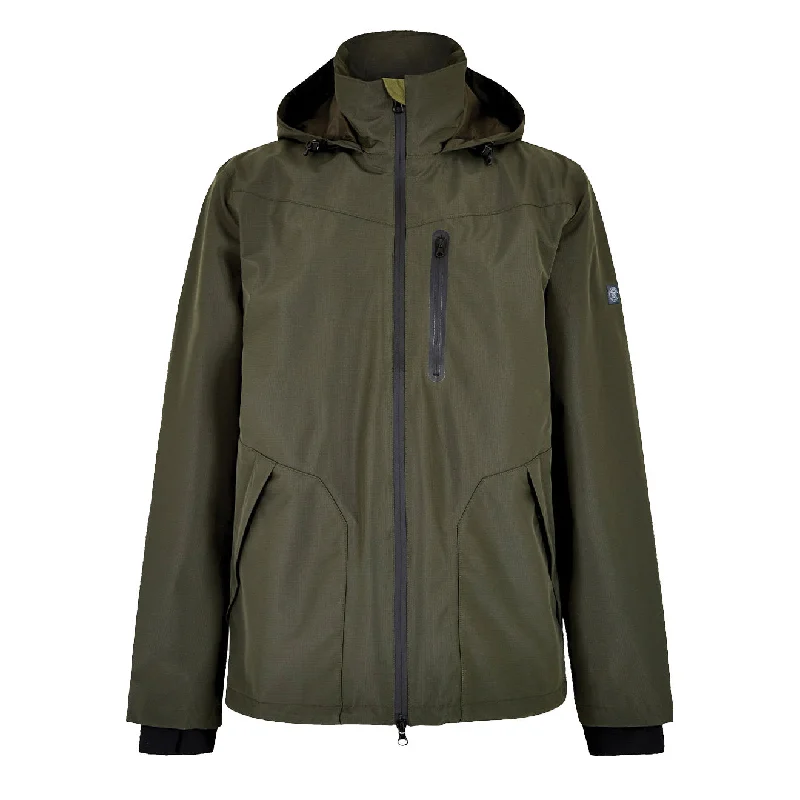 Men's relaxed fit raincoat-Dubarry Charleville Jacket Pesto