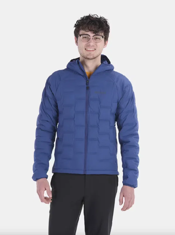 Men's high-performance hoodie-Men's WarmCube Active Novus Hoodie - Twilight Blue