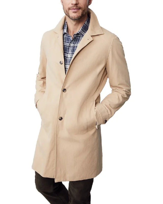 Men's pre-shrunk trench coat-J.McLaughlin Banks Jacket