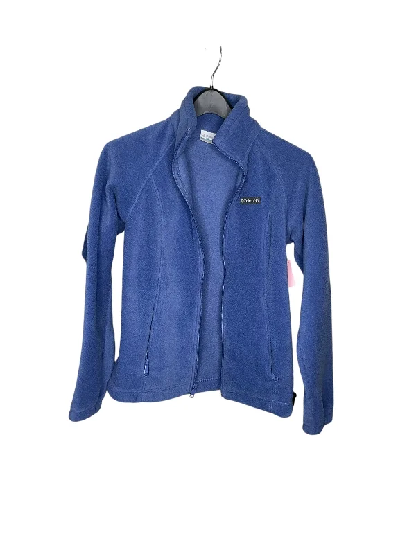 Men's versatile fleece jacket-Jacket Fleece By Columbia In Blue, Size: Xs