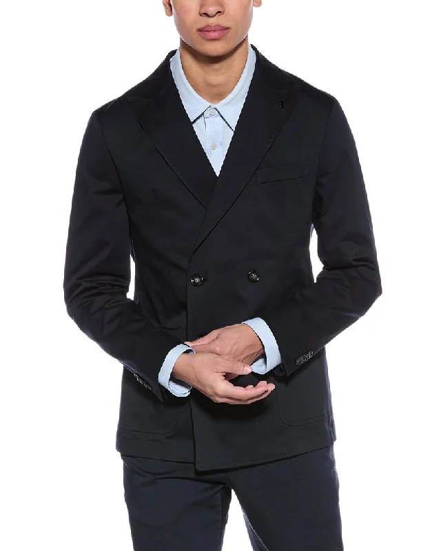 Men's eco-friendly fleece jacket-BOSS Hugo Boss Slim Fit Suit Jacket