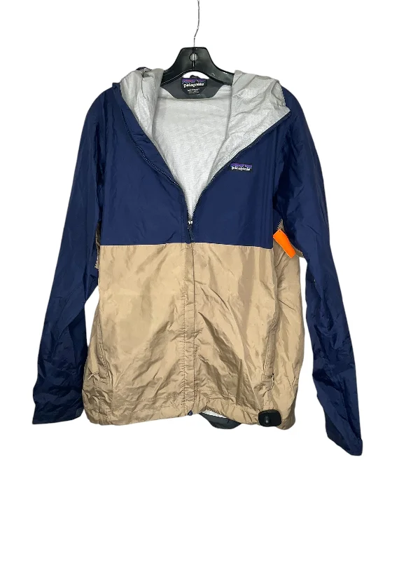 Men's organic bomber jacket-Jacket Windbreaker By Patagonia In Multi-colored, Size: M