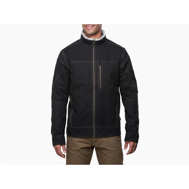 Men's eco-friendly rain jacket-Men's Burr Lined Jacket