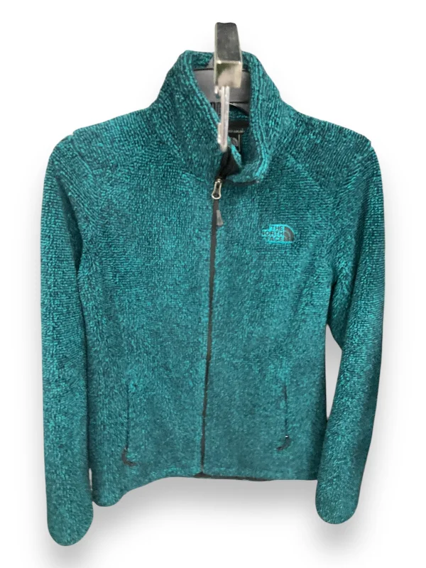 Men's sustainable windbreaker-Jacket Fleece By The North Face In Teal, Size: S