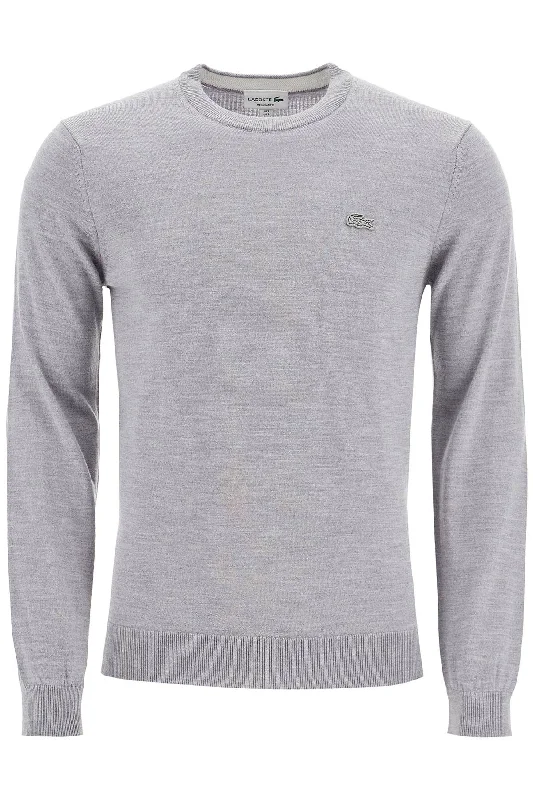 Lacoste Men's Wool Crewneck Pullover