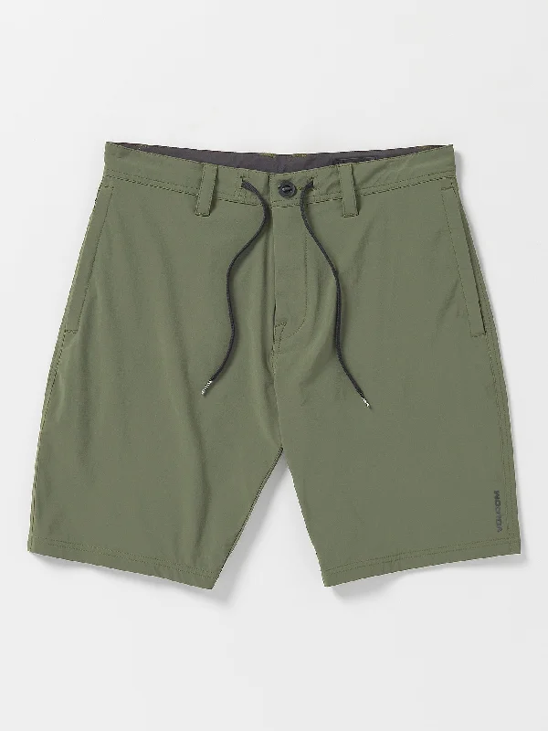 Men's work shorts-Voltripper Hybrid Shorts - Squadron Green