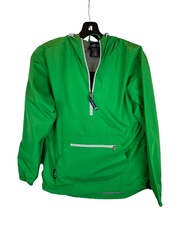 Men's breathable utility coat-Jacket Windbreaker By Clothes Mentor In Green, Size: Xxs