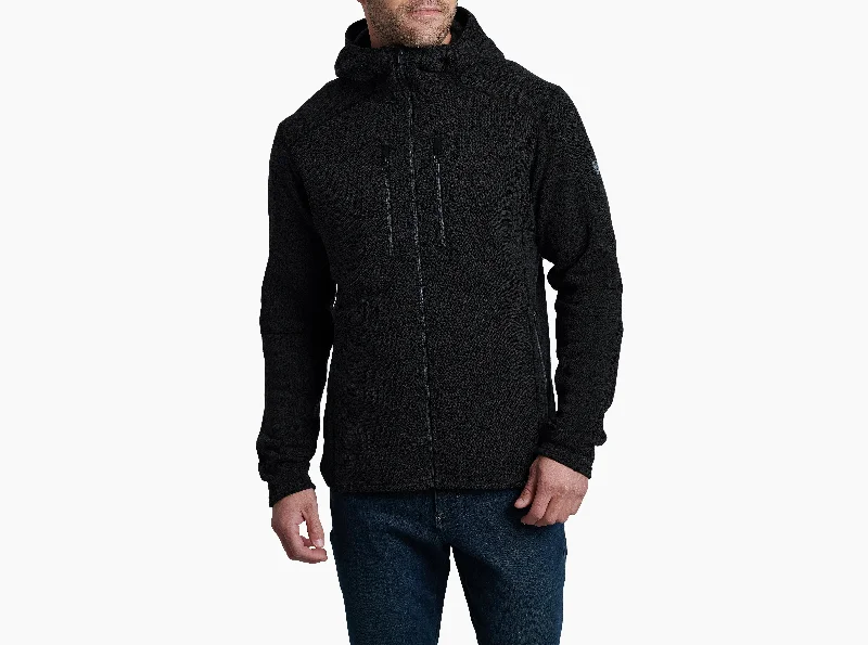 Men's travel hoodie-Men's Interceptr Hoody - Black