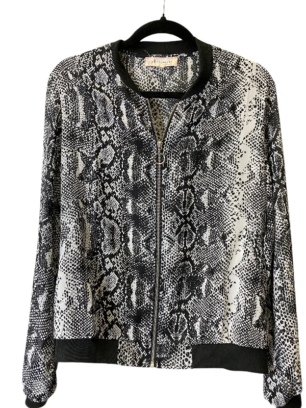 Men's comfortable trench coat-Jacket Other By Philosophy In Animal Print, Size: L