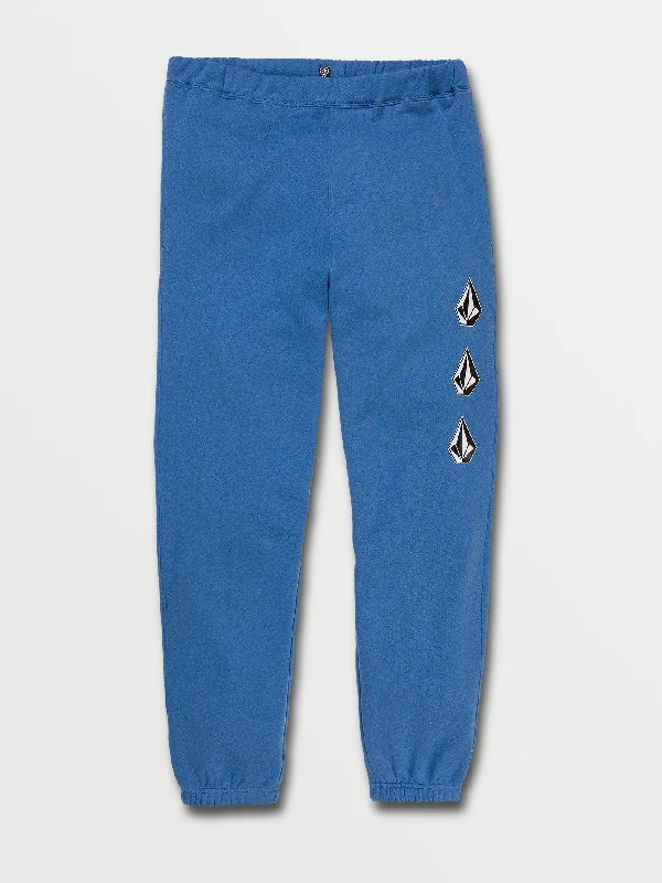 Men's breathable casual pants-Iconic Stone Fleece Pants - Riverside