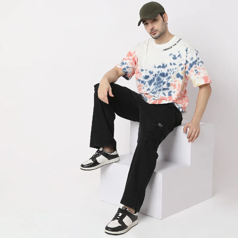 Oversize Tie - Dye Crew Neck Modern Street T-Shirt