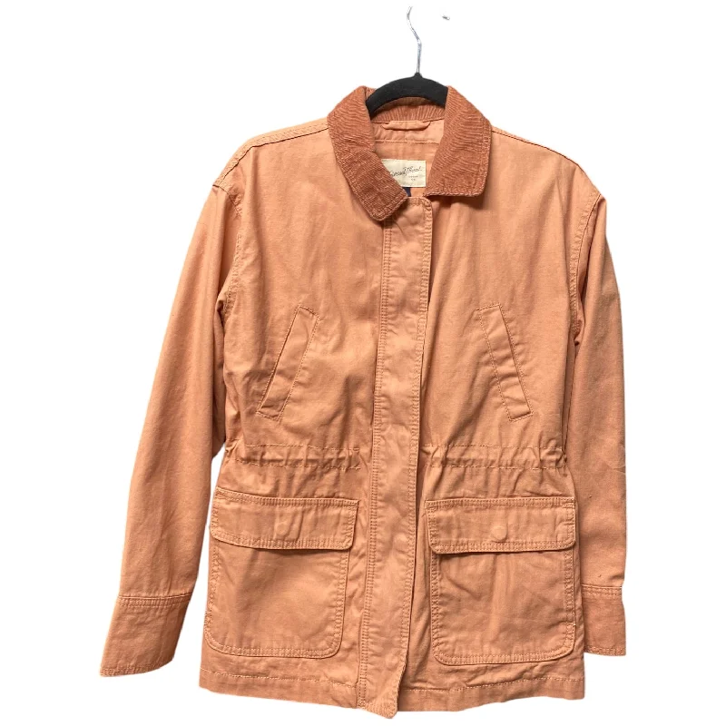 Men's organic windbreaker-Jacket Utility By Universal Thread In Peach, Size: S