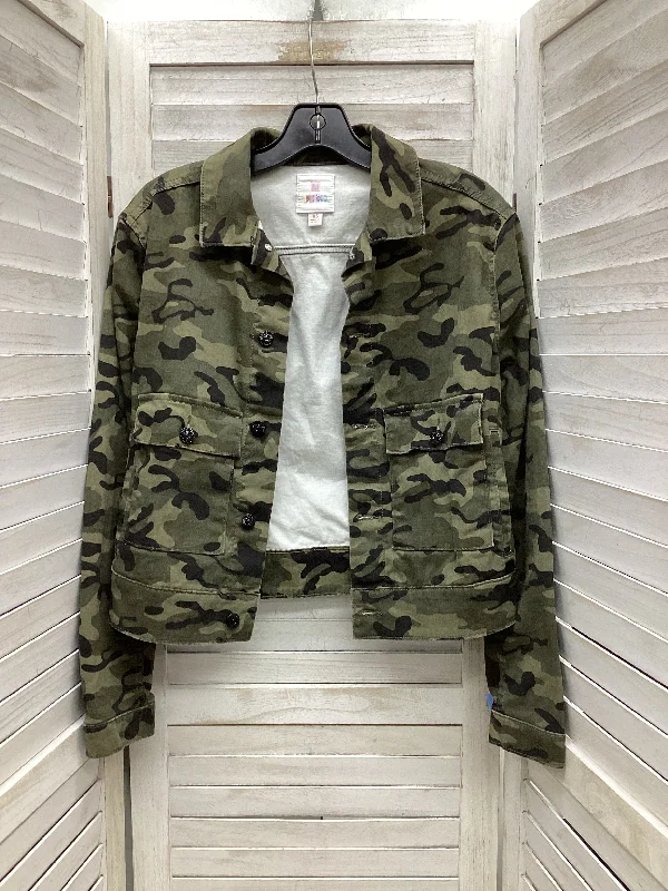 Men's sustainable softshell coat-Jacket Other By Lularoe In Camouflage Print, Size: Xs