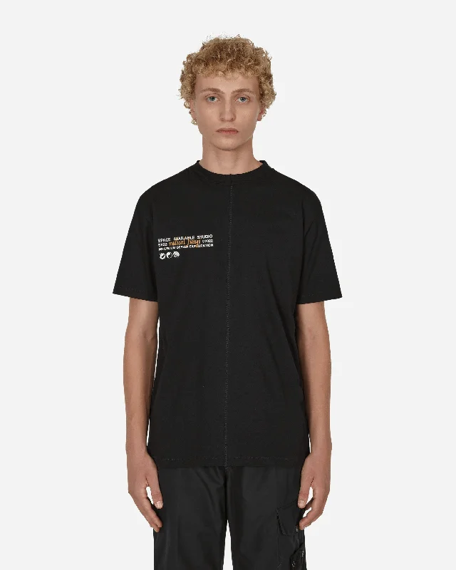 Upcycled Case Study T-Shirt Black