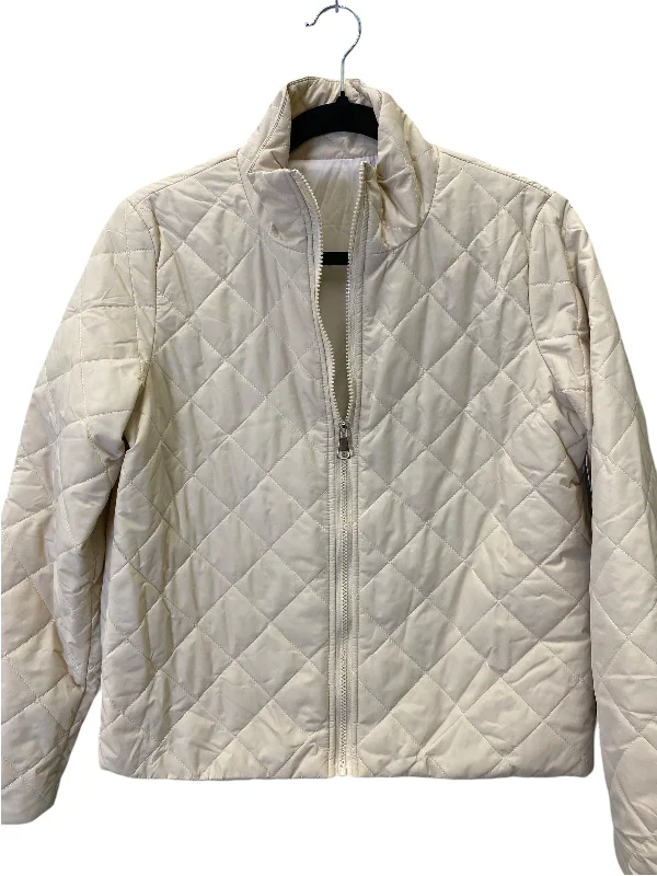 Men's organic utility jacket-Jacket Puffer & Quilted By Clothes Mentor In Cream, Size: S