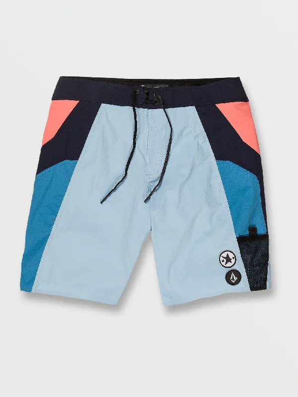 Men's running shorts-Surf Vital Noa Deane Liberator Trunks - Washed Blue