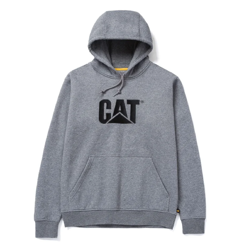 Men's plain hoodie-CAT Men's Trademark Hoodie