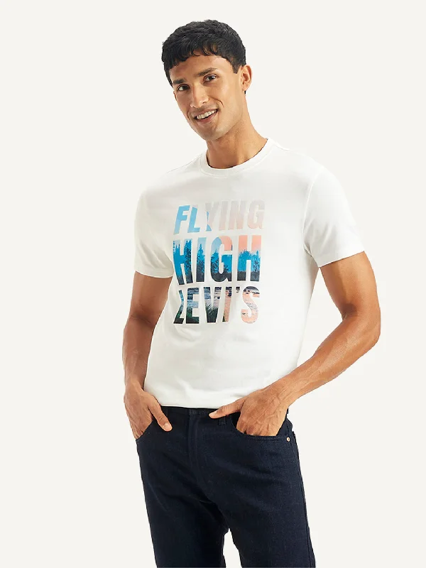 Men's Graphic Print Regular Fit T-Shirt