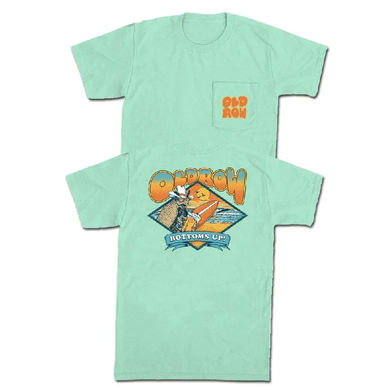 Bottoms Up Armadillo Pocket Tee