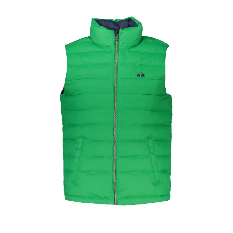 Men's sporty running jacket-La Martina  Polyamide Men's Jacket